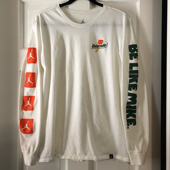 gatorade be like mike long sleeve